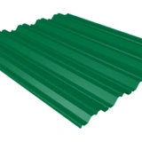 Профнастил НС35 двусторонний зелёный RAL 6029 0,4 мм